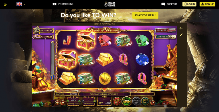 Kings Aventure Casino Prime Pour 10 000, 120 Free Spins